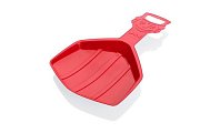 Clown plastic slide red